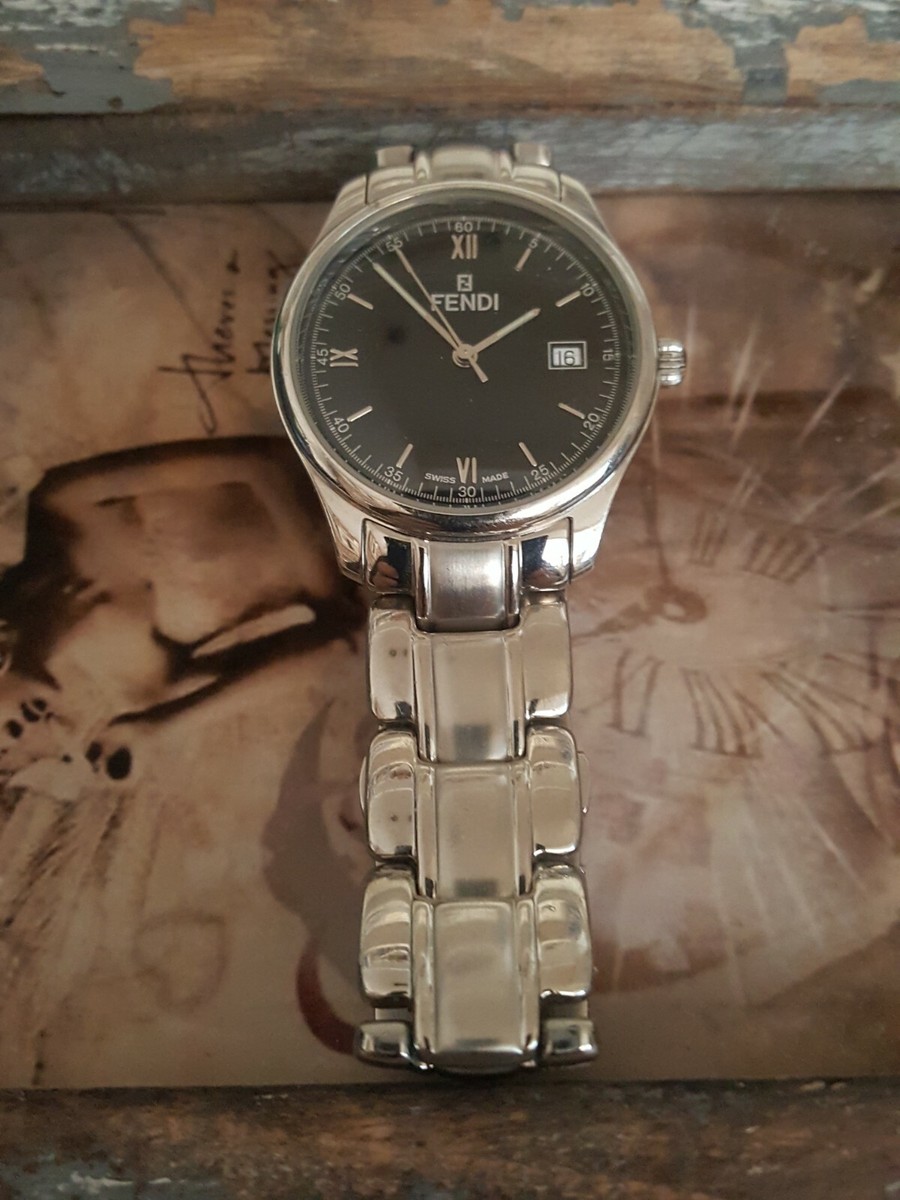 FENDI Watch 210G Quartz Date Stainless Steel Unisex | eBay