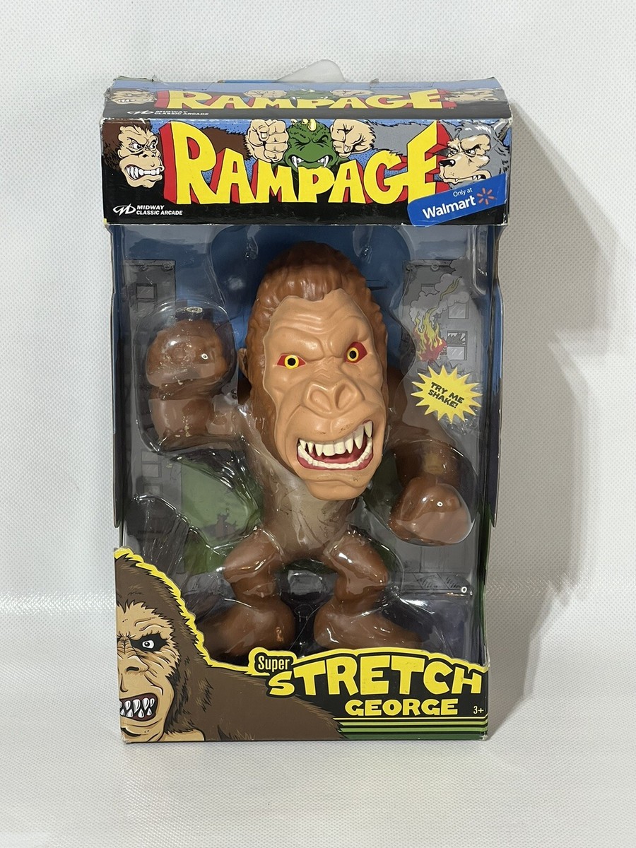 2018 Lanyard Toys Rampage Super Stretch George Figure - Midway