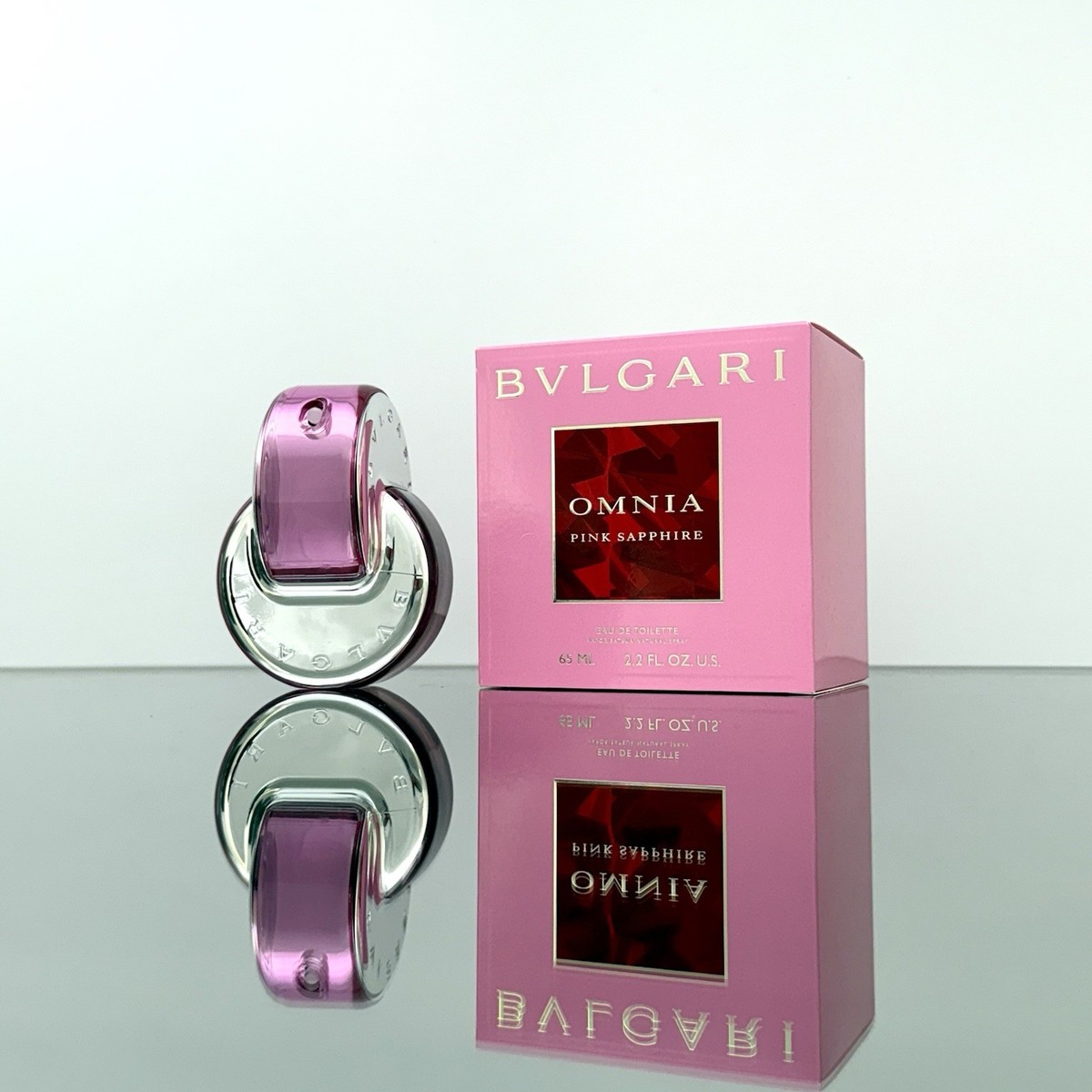 Bvlgari OMNIA PINK SAPPHIRE for Women 65ml-2.2oz EDT Spray NEW