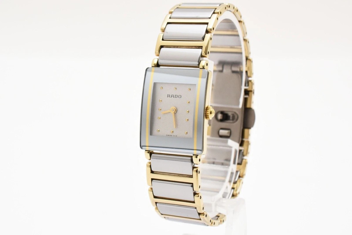 Vintage RADO DiaStar 153.0383.3 Silver Dial Quartz Women Watch