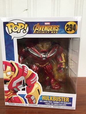 Funko Pop Marvel Avengers Infinity War Hulkbuster 294 6 inch Free
