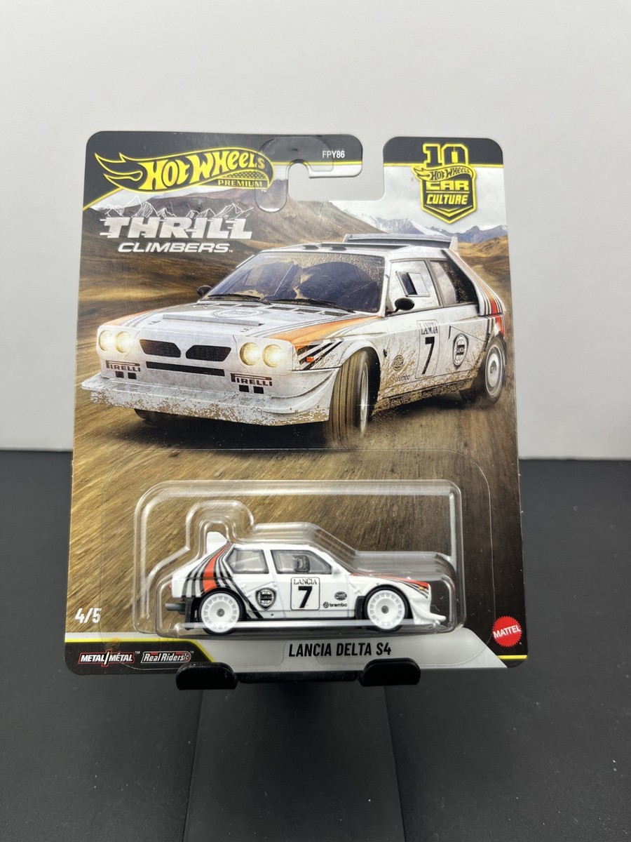 Hot Wheels 2026 Premium Thrill Climbers Lancia Delta S4 White 4/5