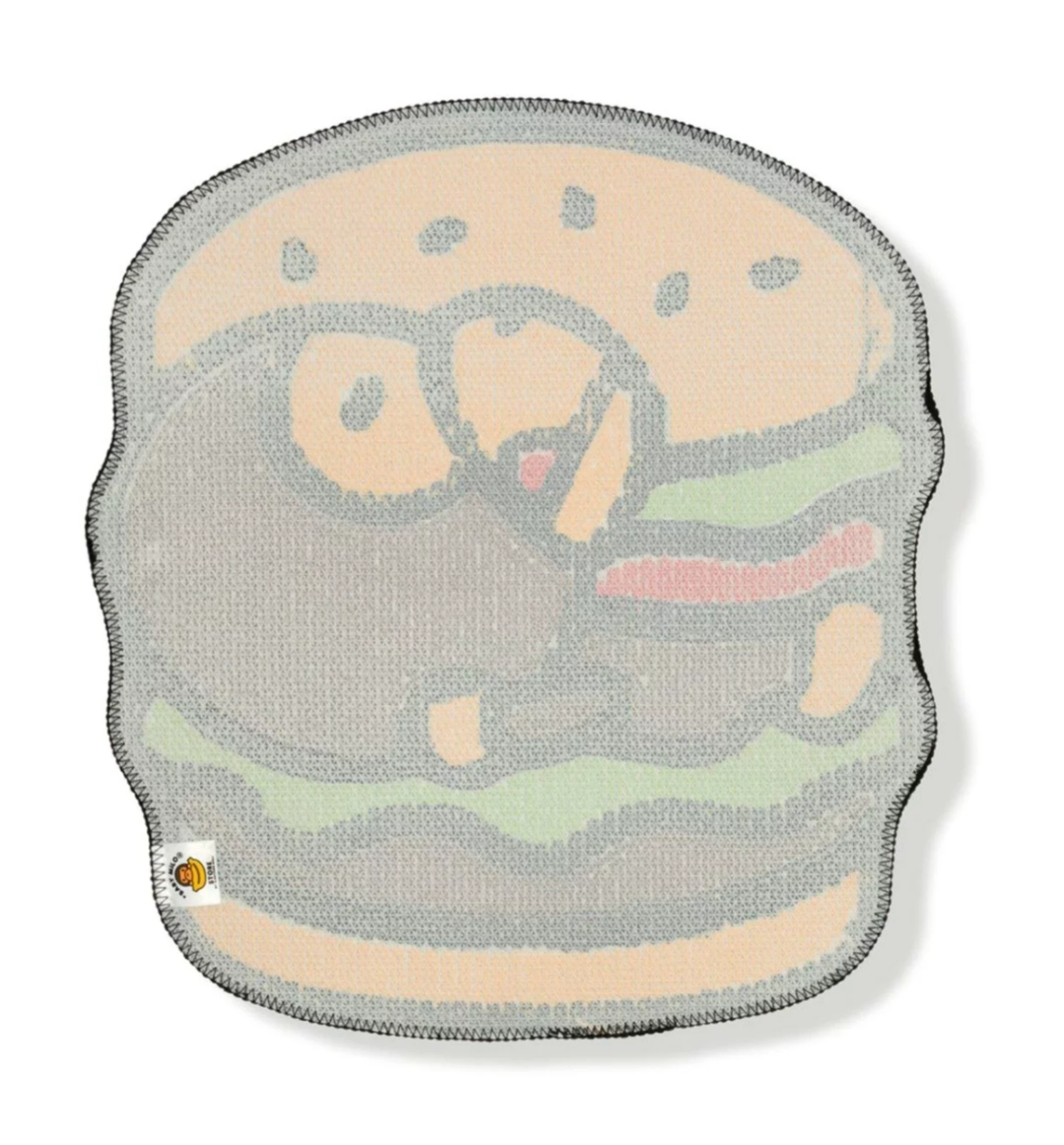 2025 BAPE A BATHING APE BABY MILO HAMBURGER RUG - BABY MILO STORE