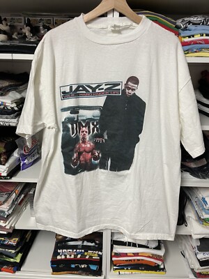 vintage 90s JAY-Z HARD KNOCK LIFE TOUR 1999 HIP HOP DMX METHOD