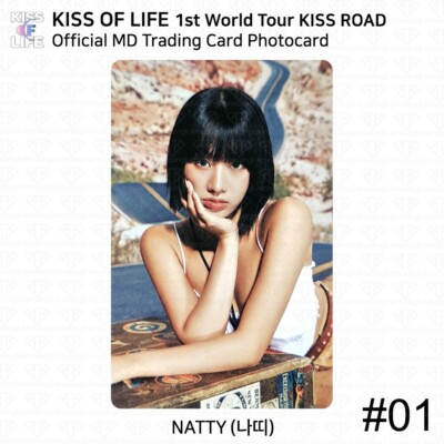 KISS OF LIFE KIOF 1st World Tour KISS ROAD Official MD Trading