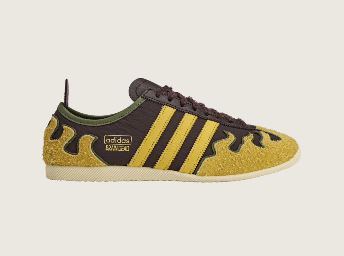 NEW Brain Dead X Adidas Japan Brown Hazel Yellow JQ6789 Men's