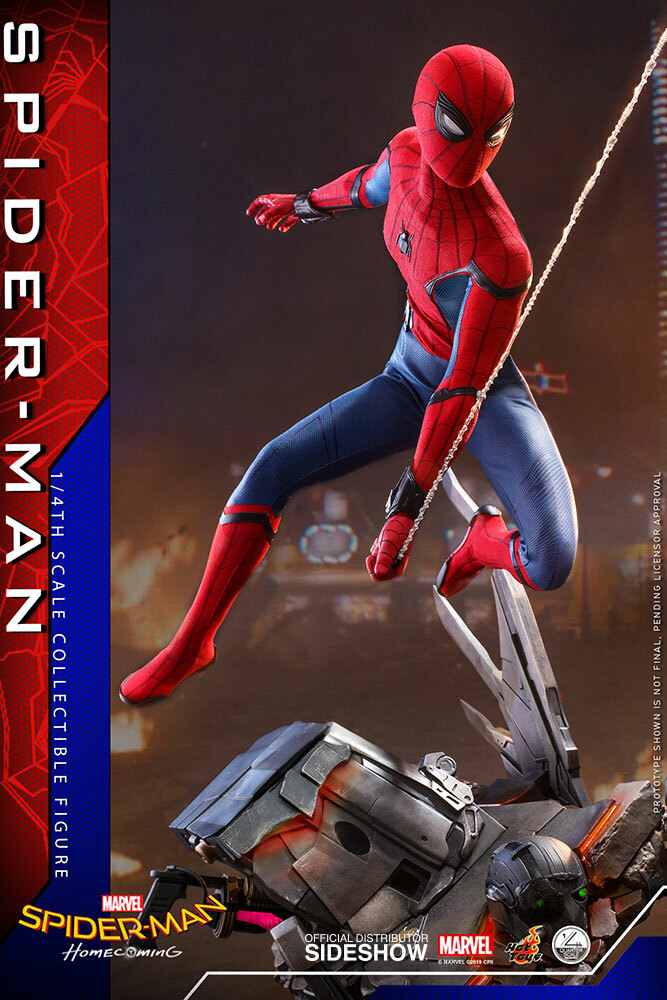Hot Toys QS014 HOMECOMING 1/4 Quarter Scale SPIDER-MAN Spiderman