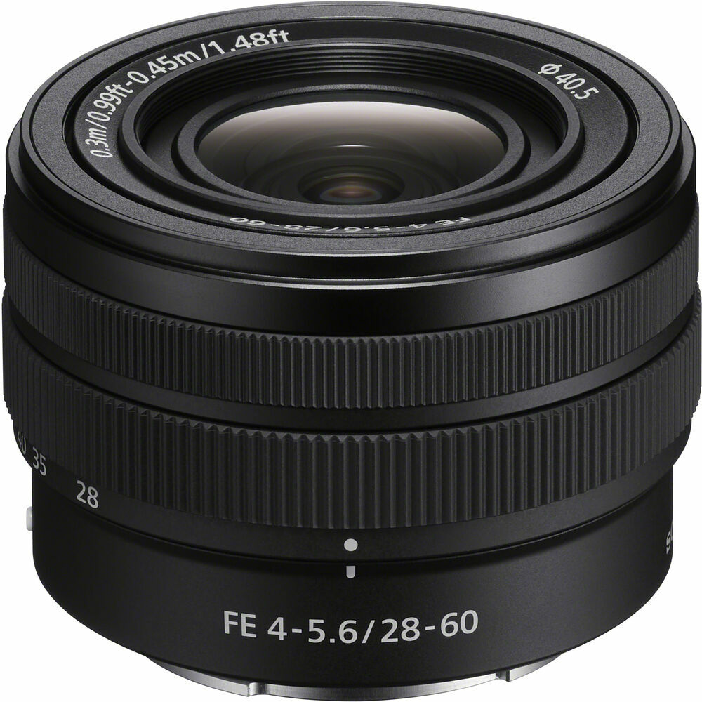 Sony FE 28-60mm F4-5.6 Zoom Lens - E-Mount for sale online | eBay