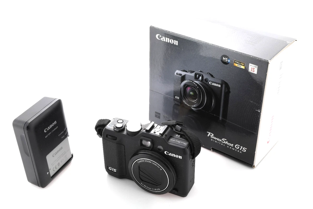 Canon PowerShot G15 Bridge Digital Cameras for sale | eBay
