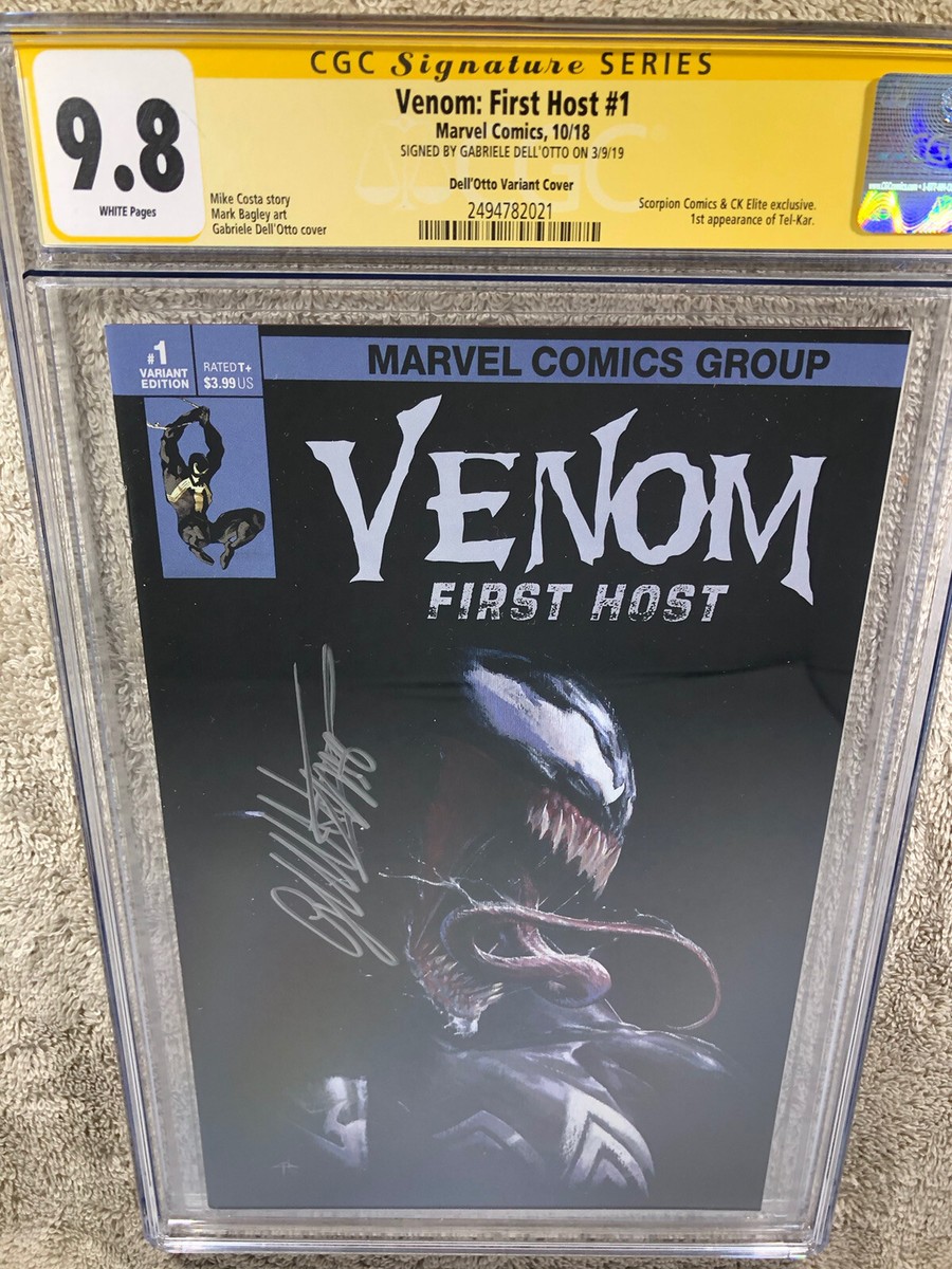 Venom First Host 1 CGC 9.8 SS Dell'Otto Variant 10/18 | eBay