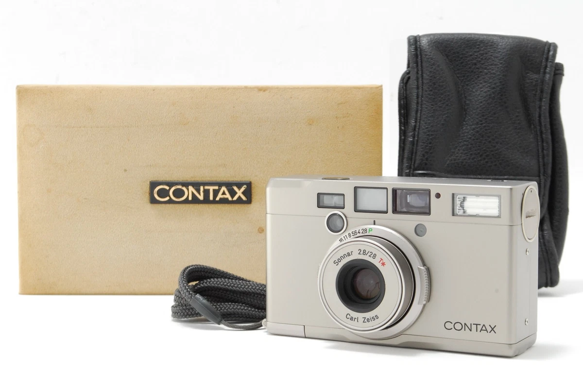 CONTAX TIX フィルムカメラ 中古 コムサデモードのケース CONTAX TIX