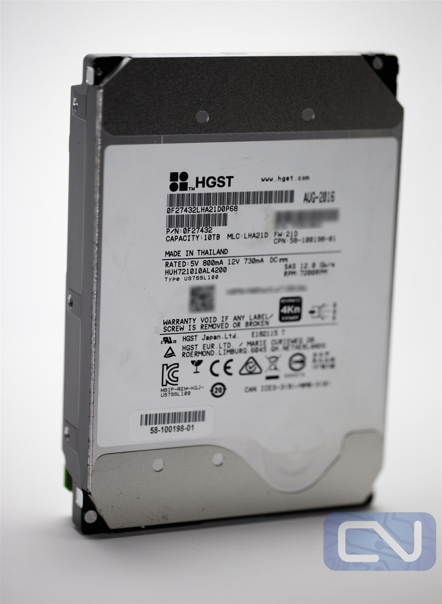 HGST 10TB HDD HDN721010ALE604 (0S04037)②