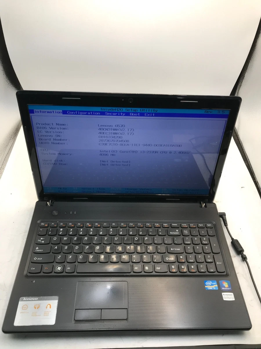 Windowsノート本体 Lenovo G570 4334D9J Core i5 WindowsXP Windows