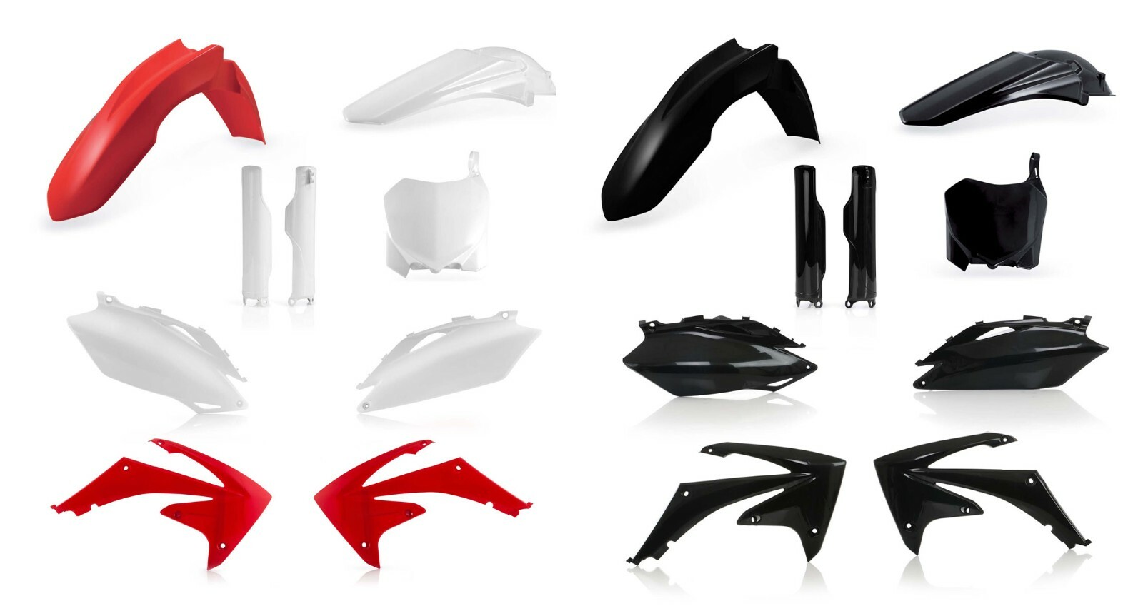 Acerbis Full Plastic Kit for Honda CRF250R 2010-2013 & CRF450R