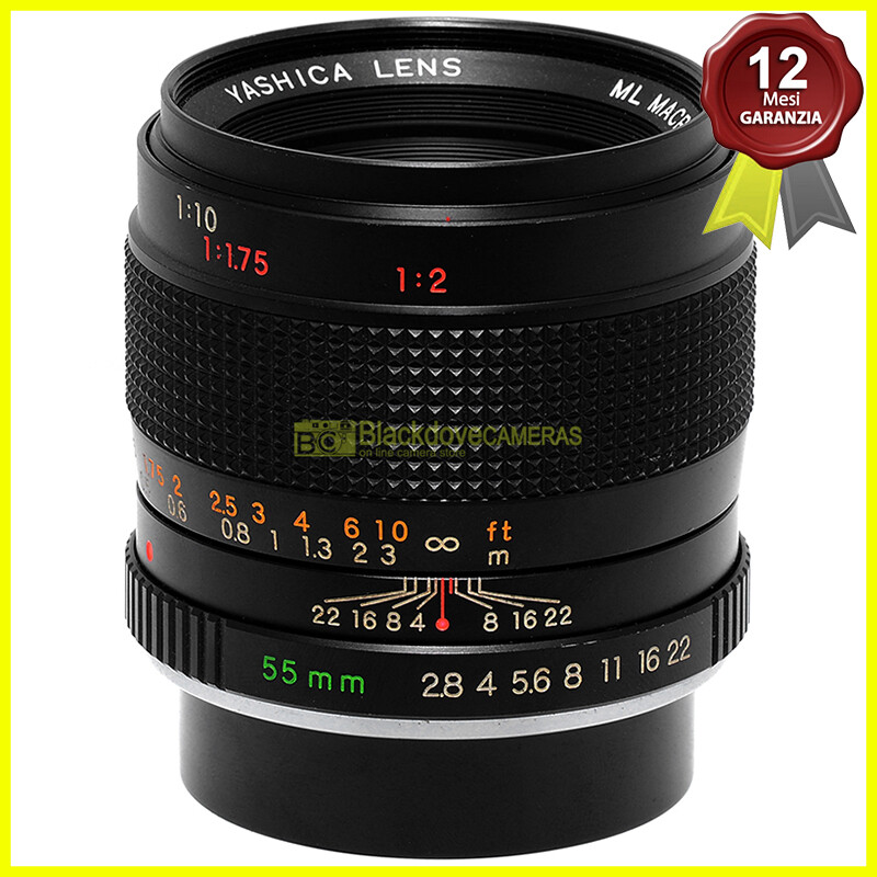 YASHICA ML MACRO 55mm f2.8 y/cマウント YASHICA ML MACRO 55mm f2.8
