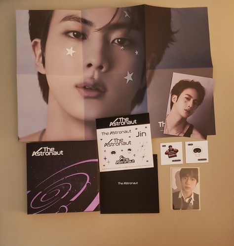 BTS Jin THE ASTRONAUT Album Version 01 Purple CD all inclusions | eBay