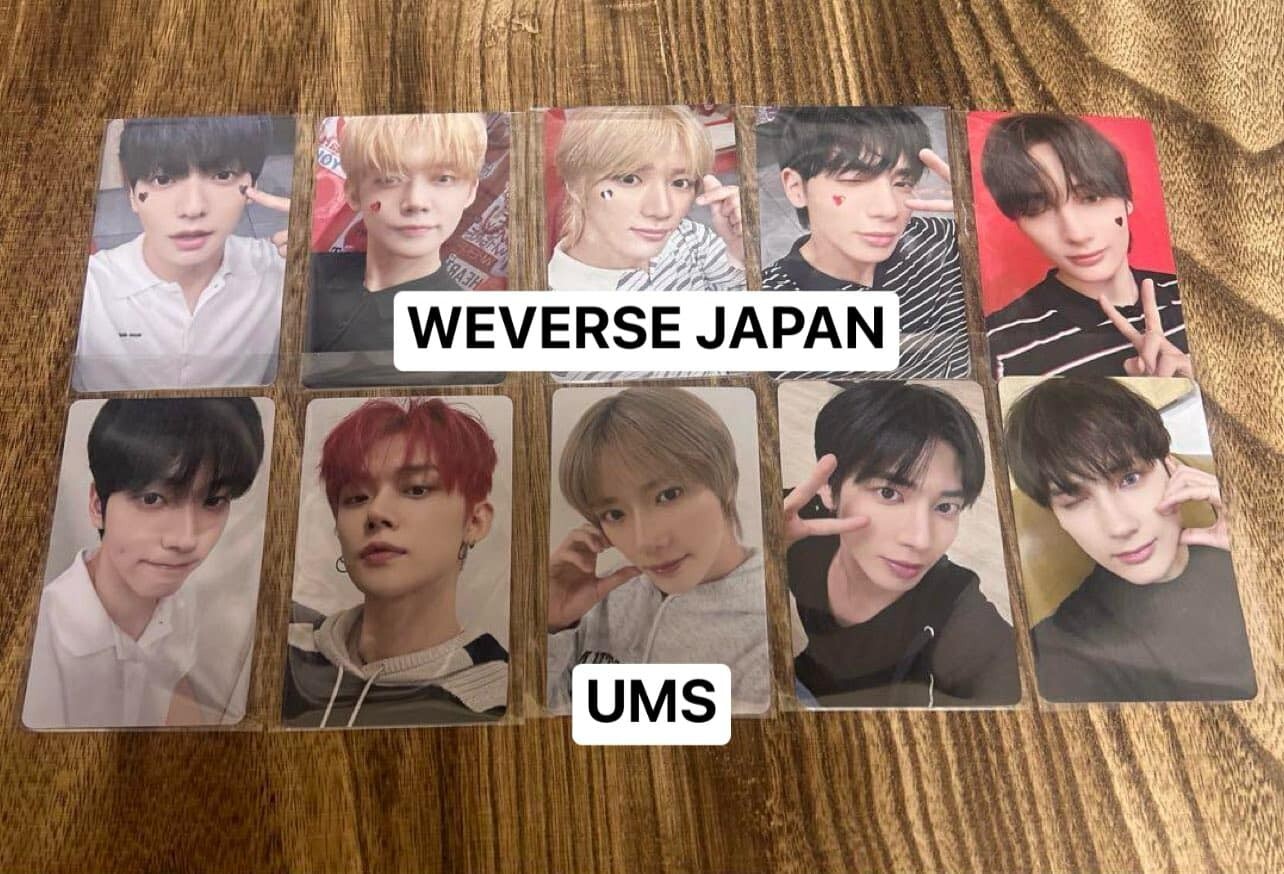 TXT THE STAR CHAPTER: SANCTUARY LD WEVERSE JP UMS PHOTOCARD
