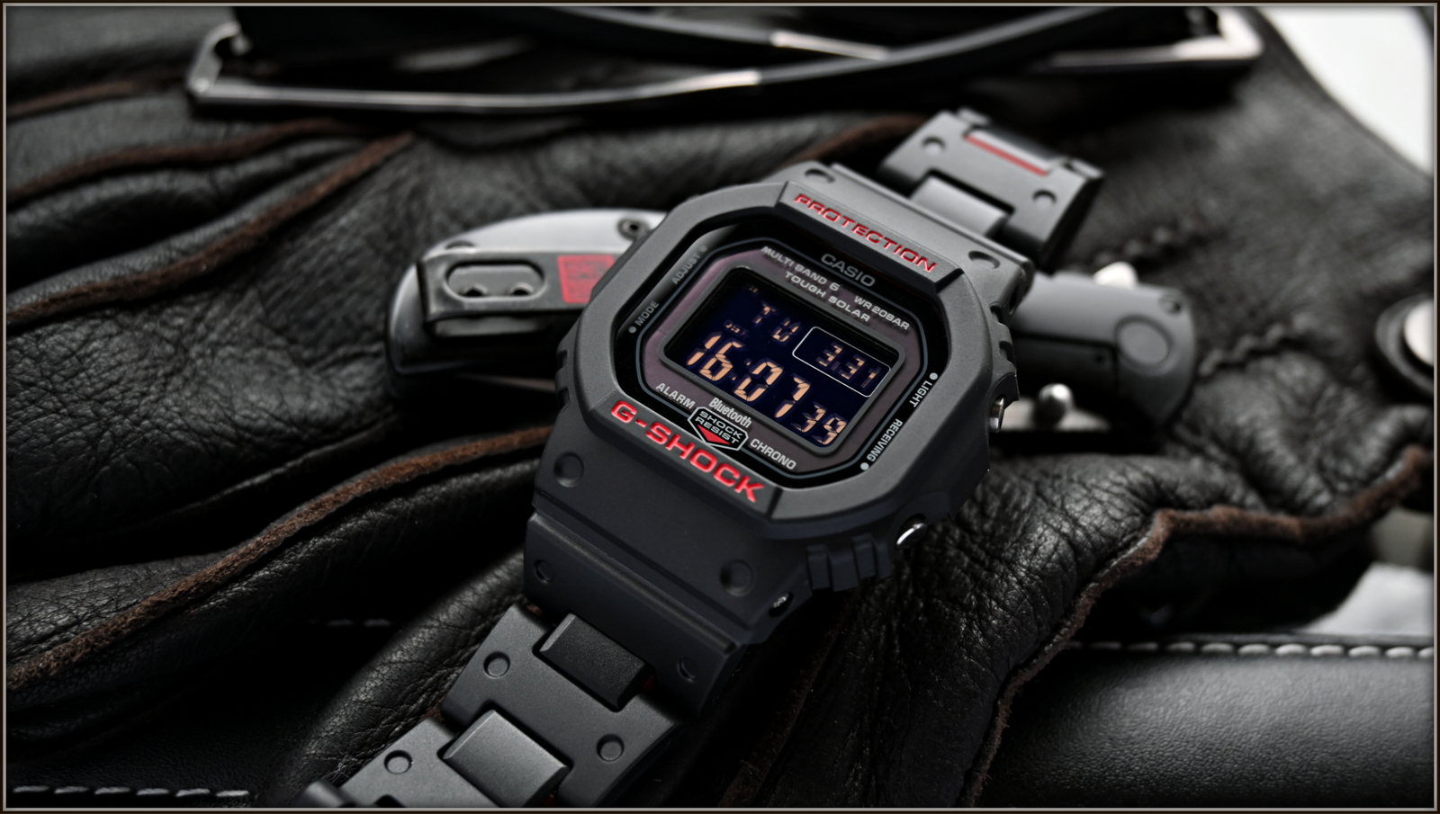 Casio G-Shock GW-B5600HR-1JF Solar Radio Bluetooth Mobile Digital