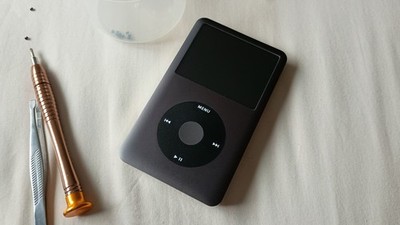 New 160GB Slim iPod Classic 7th Silver Back Cover A1238 Panel