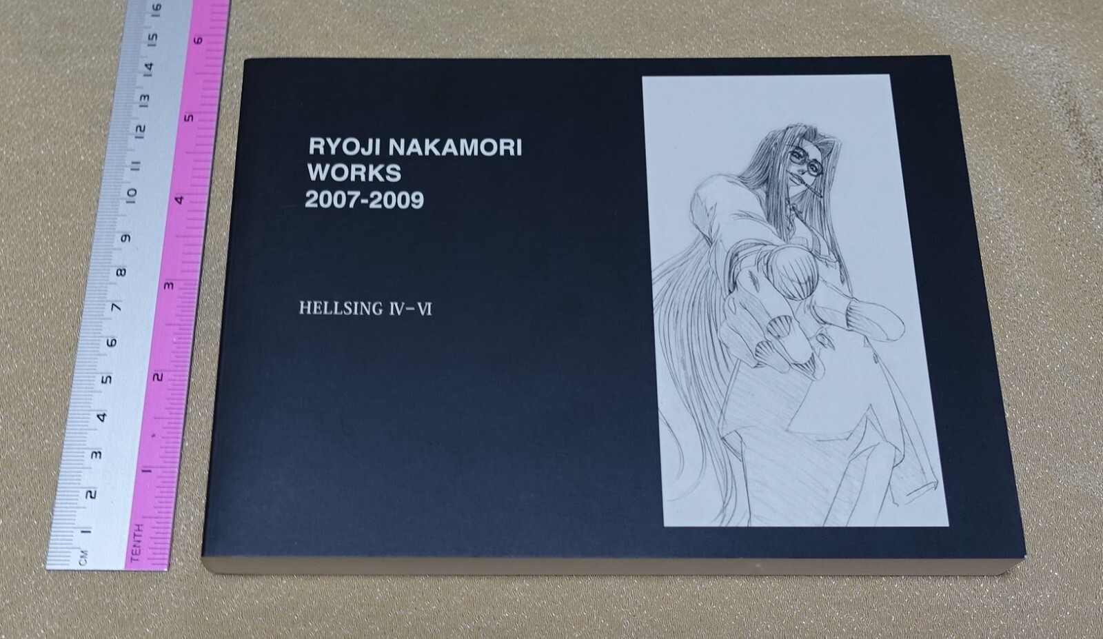 RYOJI NAKAMORI WORKS 2007-2009 HELLSING 4-6 Key Frame art
