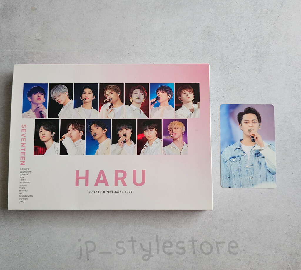 Seventeen 2019 JAPAN TOUR HARU HJBD-00005, 00006 photocard MINGYU