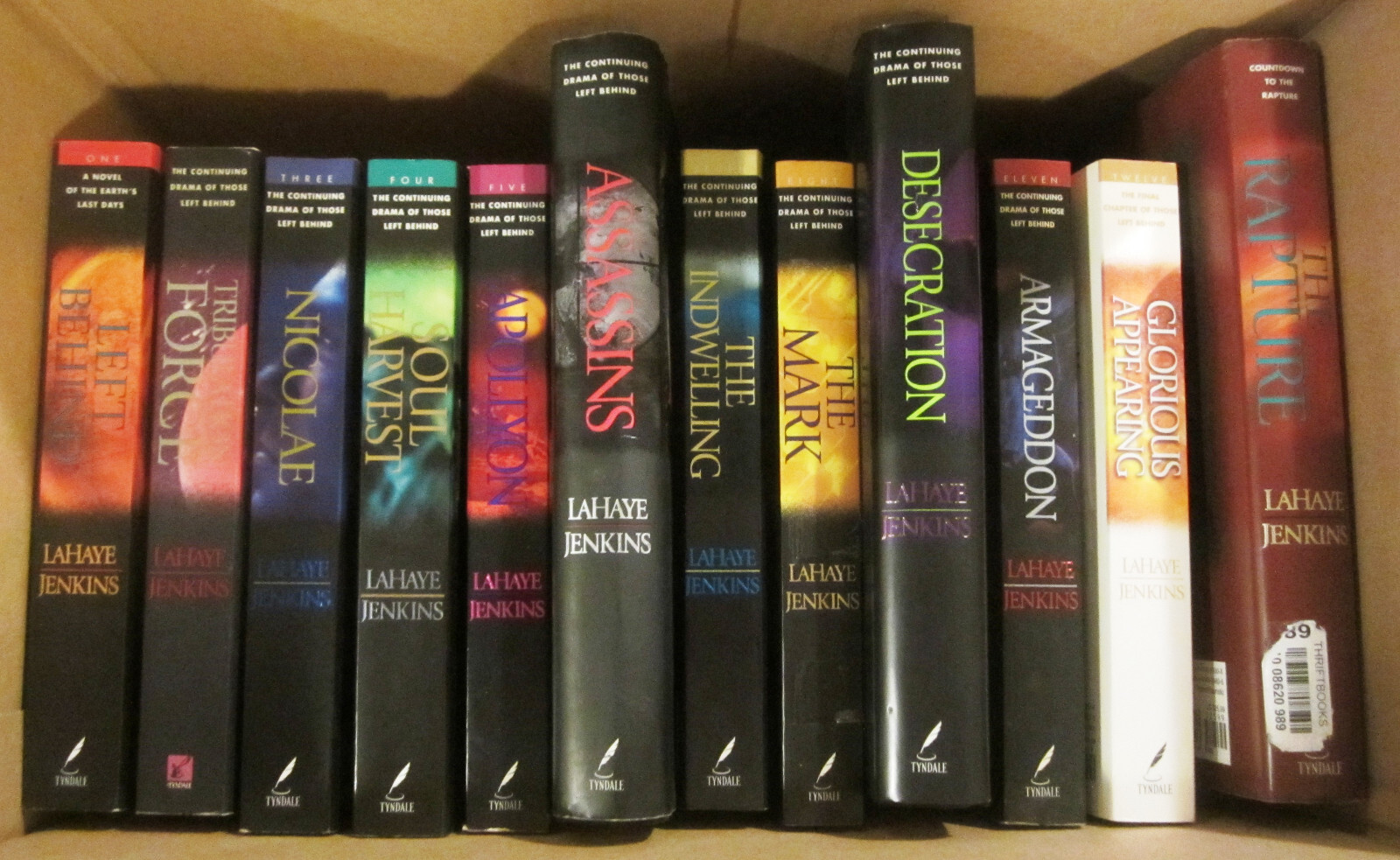 Left Behind series 12 Books LaHaye/Jenkins 9 Paperback & 3