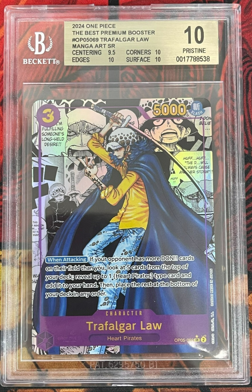 Trafalgar Law (OP05-069) (Manga) - Premium Booster -The Best- (PRB