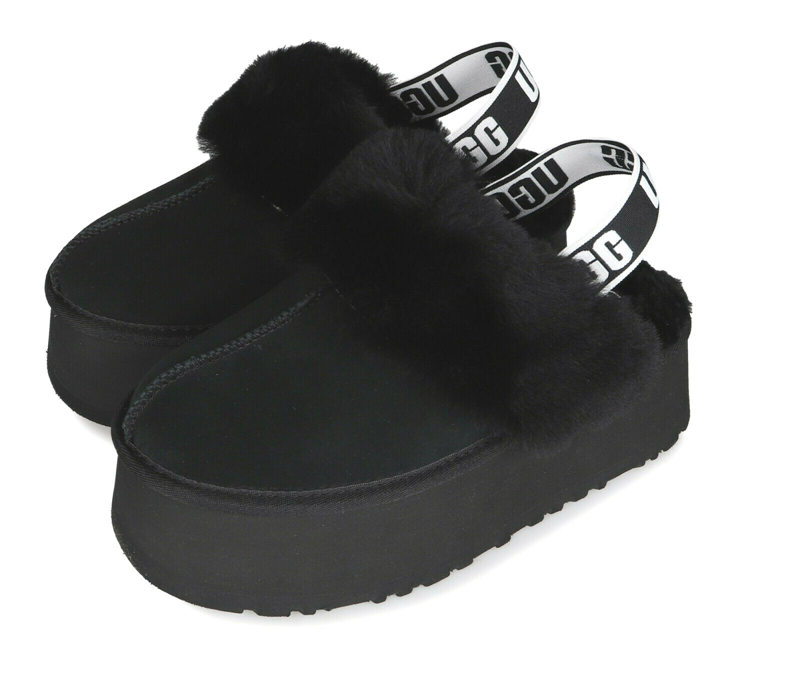 New Women's UGG Brand Platform Funkette Slipper Sandals Shoes