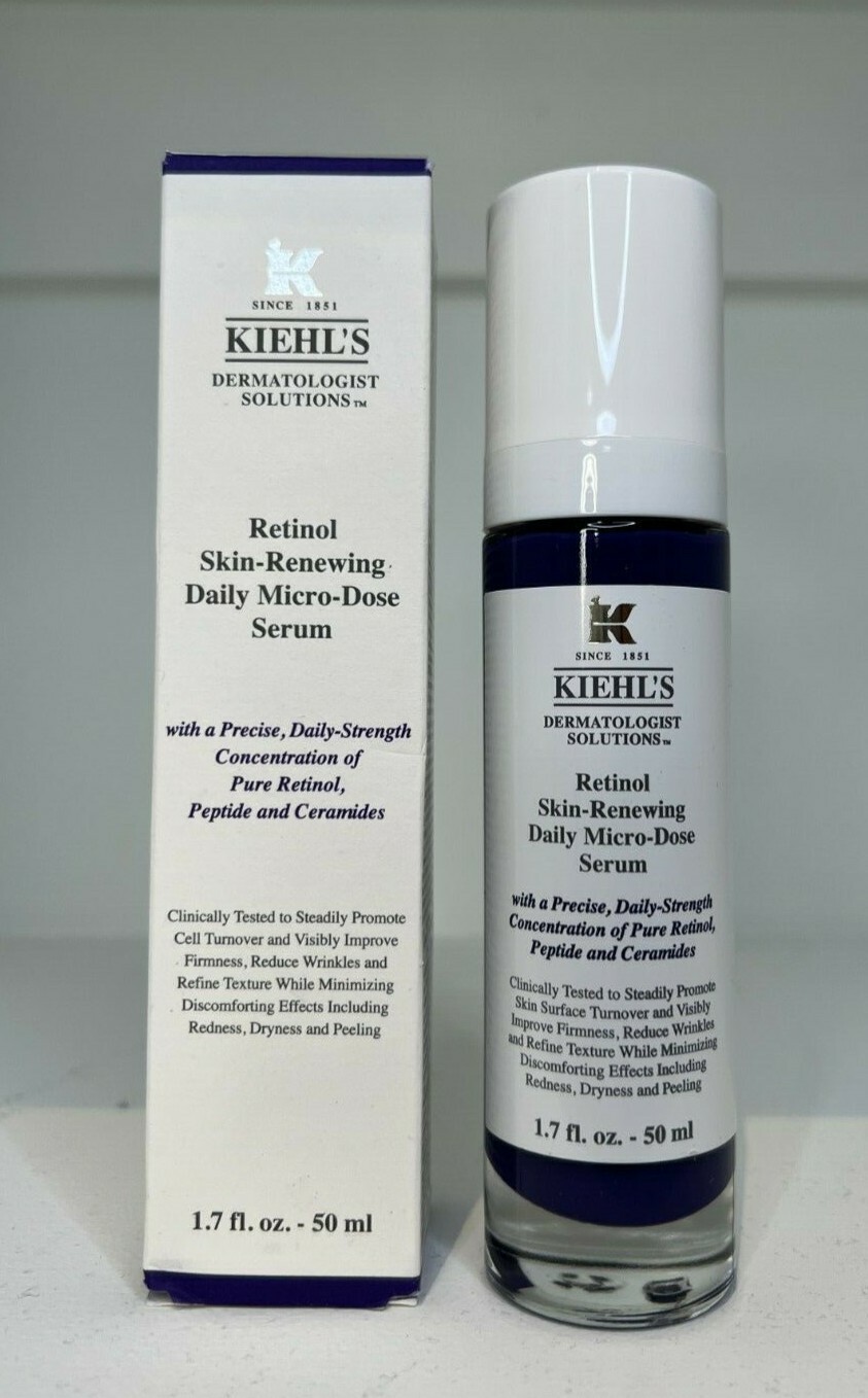 Kiehl's Retinol Skin Renewing Daily Microdose Serum 1.7 fl oz | eBay