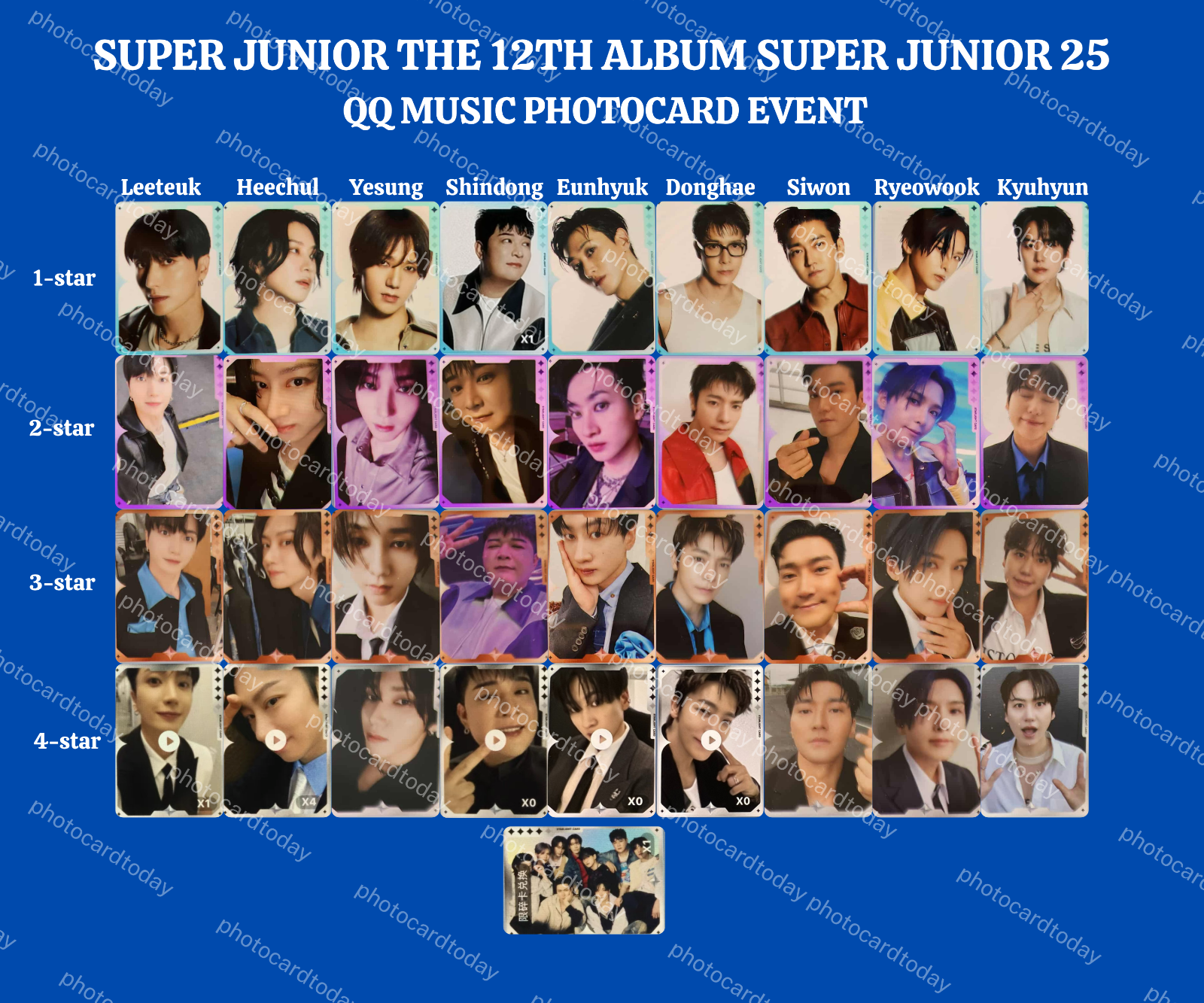 SUPER JUNIOR THE 12TH ALBUM SUPER JUNIOR 25 QQ MUSIC EVENT