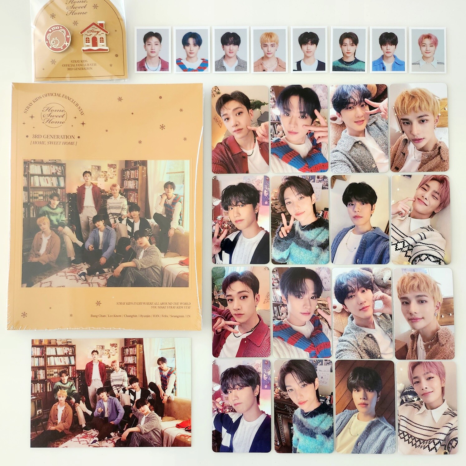 STRAY KIDS SKZ OFFICIAL FANCLUB STAY 3RD Membership Welcome Kit | eBay