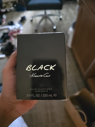 Black Kenneth Cole Cologne for Men 3.3 / 3.4 oz Brand New In Box
