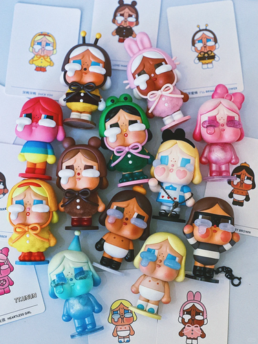 POP MART Crybaby Crying Again Series Figures Blind Box Authentic