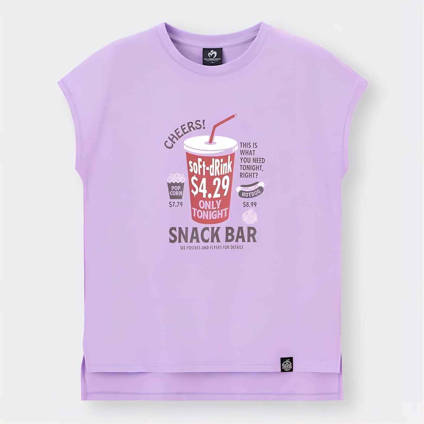 GU - mrs green apple collaboration- band t-shirts - purple clothes