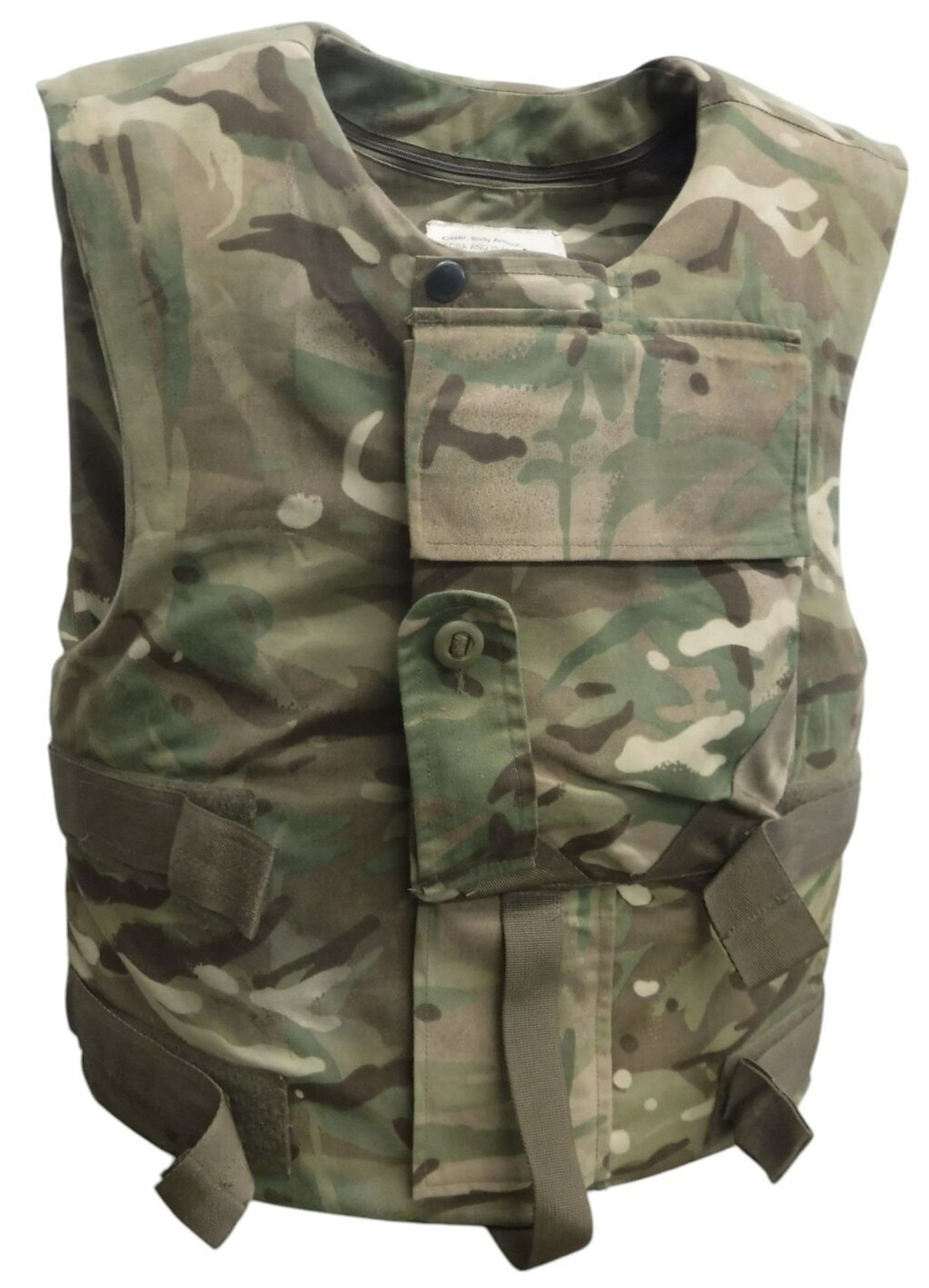 Body Armour Combat Flak Vest ECBA IS MTP With Soft Filler British
