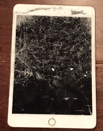 Apple iPad mini 4th Generation A1538 Wi-Fi 128gb Rose Gold Broken