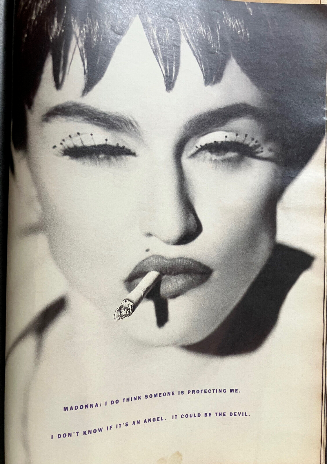Interview Andy Warhol Magazine June 1990 Vol 20 No 6 MADONNA