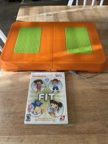 Wii KIDS FIT BALANCE BOARD Nickelodeon Fit Game | eBay