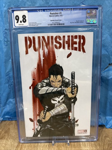 PUNISHER #1 (PEACH MOMOKO VARIANT)(2022) COMIC BOOK ~ Marvel Cgc