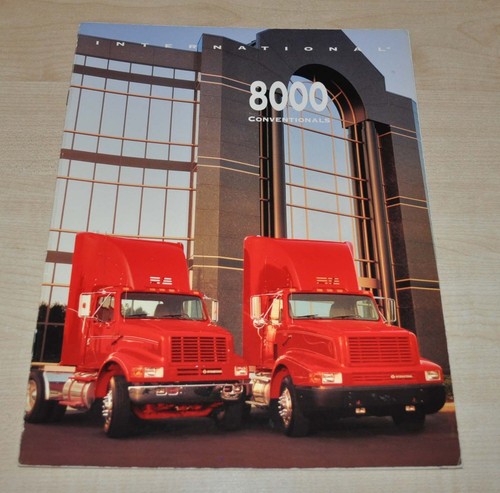 International 8000 Series Conventionals Truck Brochure Prospekt | eBay