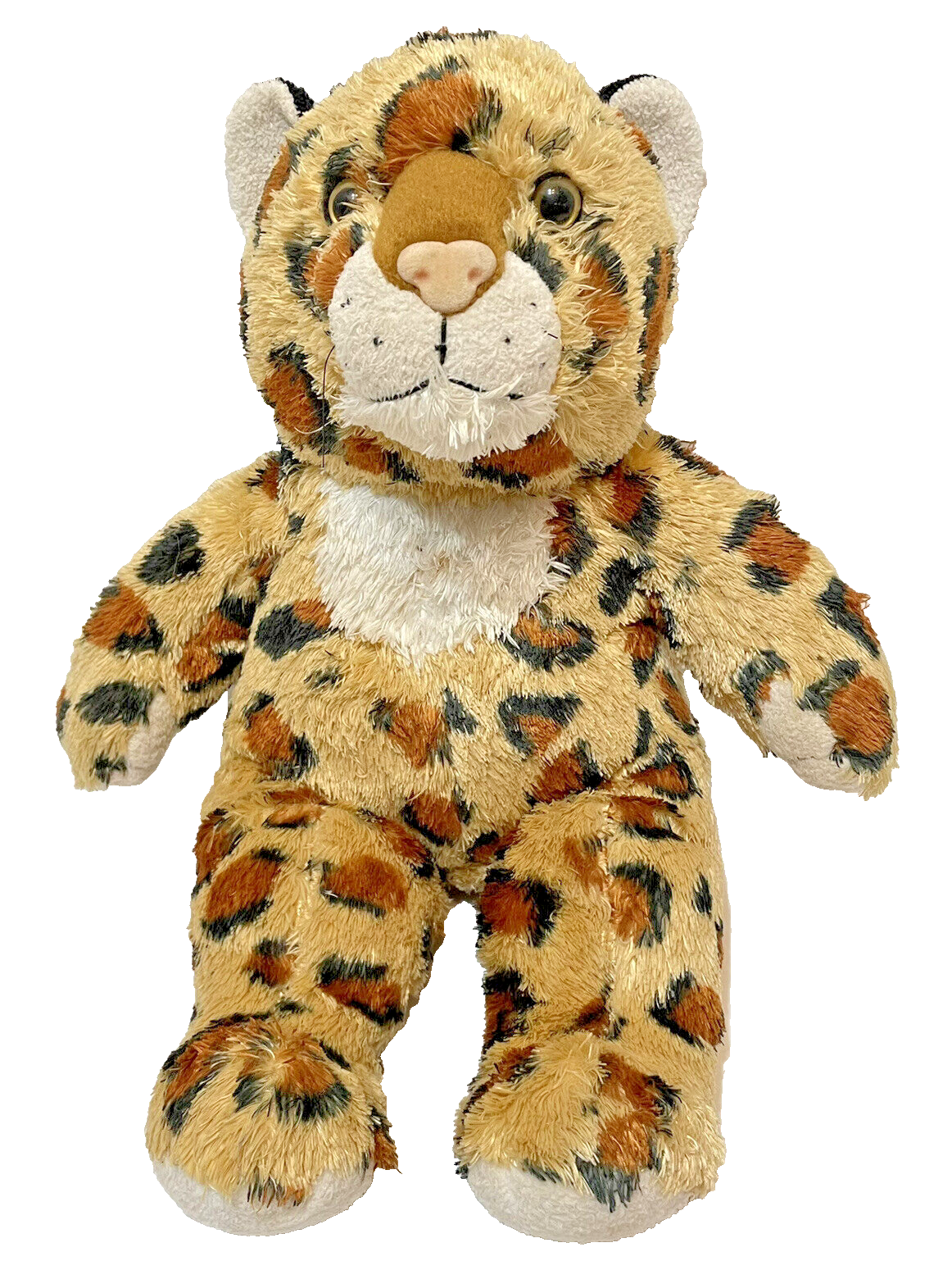 Vintage 2001 The Bear Factory Soft Plush Stuffed Cheetah Leopard