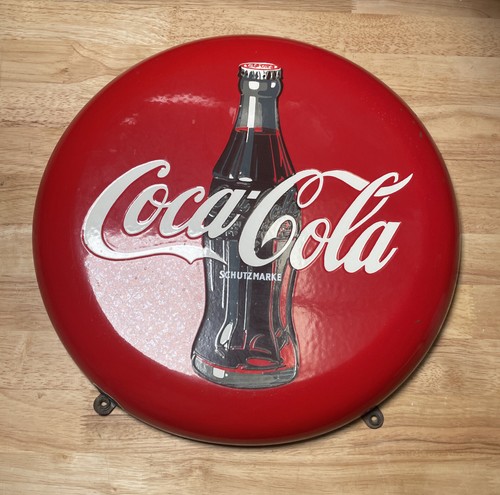Coca-Cola ディスプレイ 円形 赤 直径50cm Coca-Cola ディスプレイ