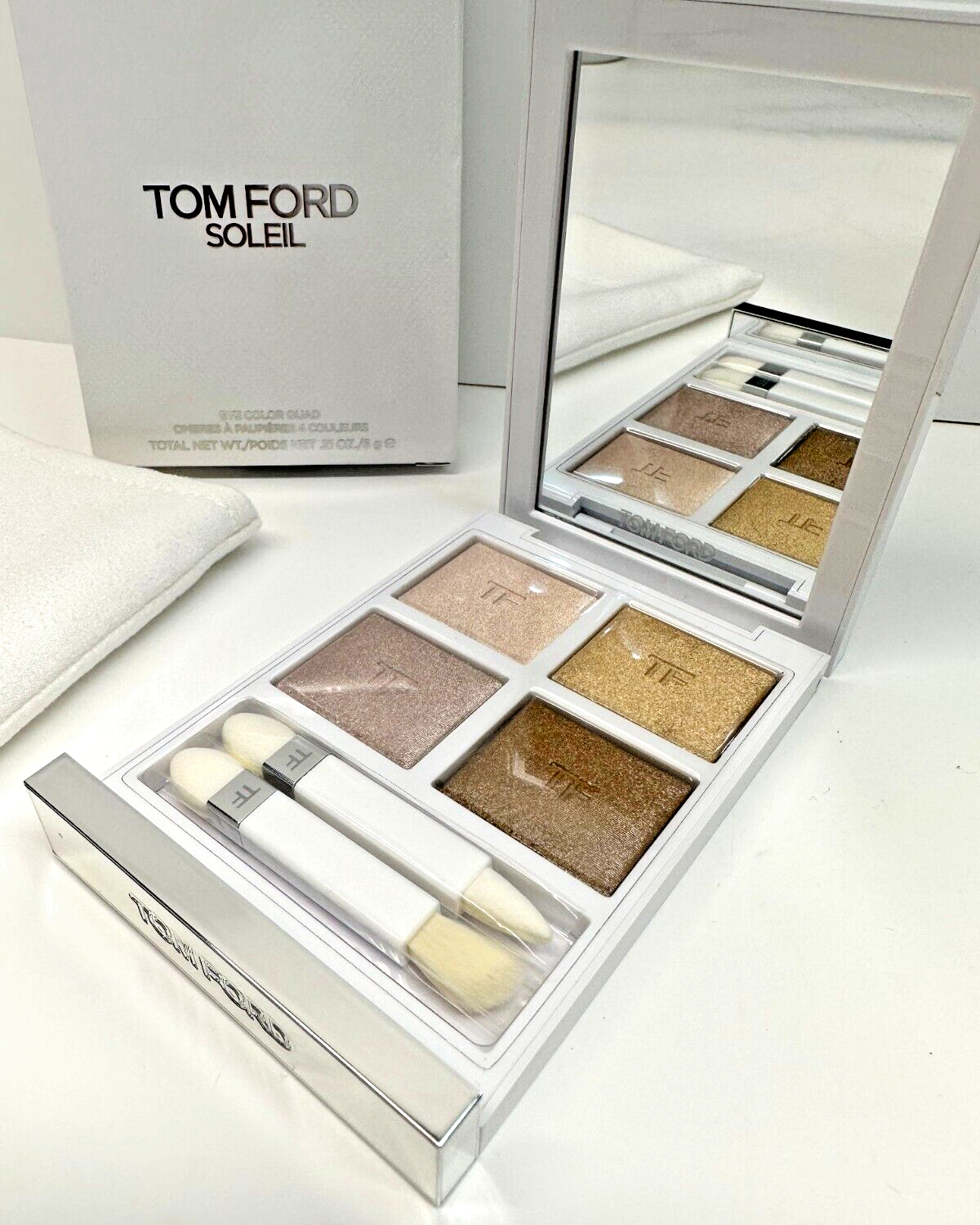 🔥🔥Tom Ford Soleil Neige First Frost Eye Color Quad- Chalet Lust