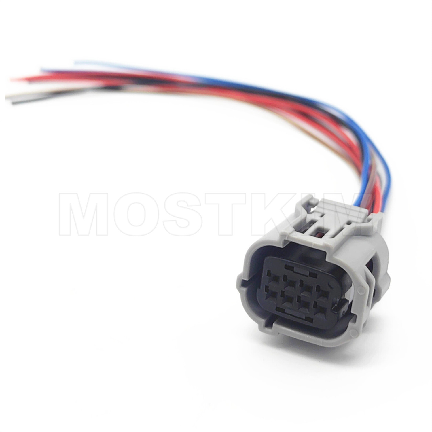 8-Pin Front Radar Sonar Sensor Connector Pigtail Fit For Nissan