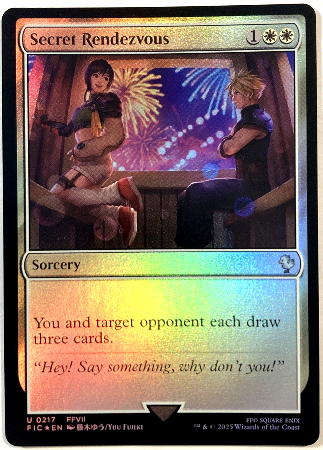 MTG Secret Rendezvous (Foil) Commander: Final Fantasy 217 Yuffie