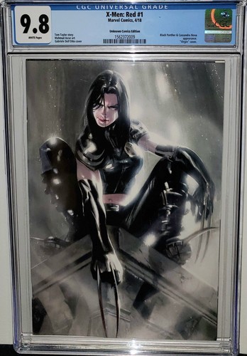 X-MEN RED #1 CGC 9.8 GABRIELE DELL'OTTO X-23 VIRGIN VARIANT 2018