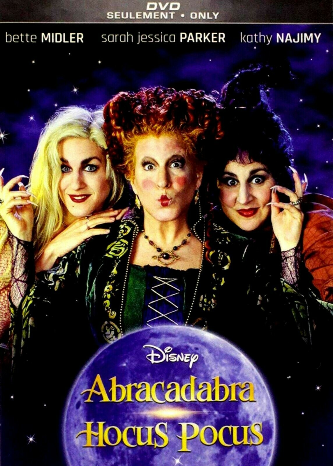 Hocus Pocus DVD Bette Midler, Sarah Jessica Parker Halloween | eBay