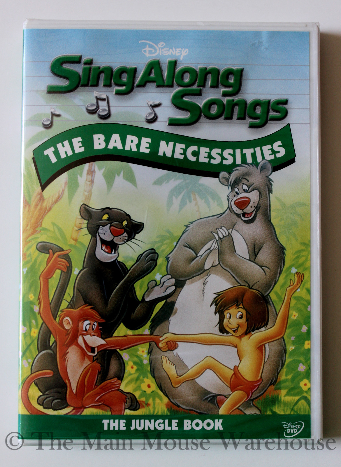 Disney Karaoke Sing Along Songs DVD Jungle Book Aristocats Mickey