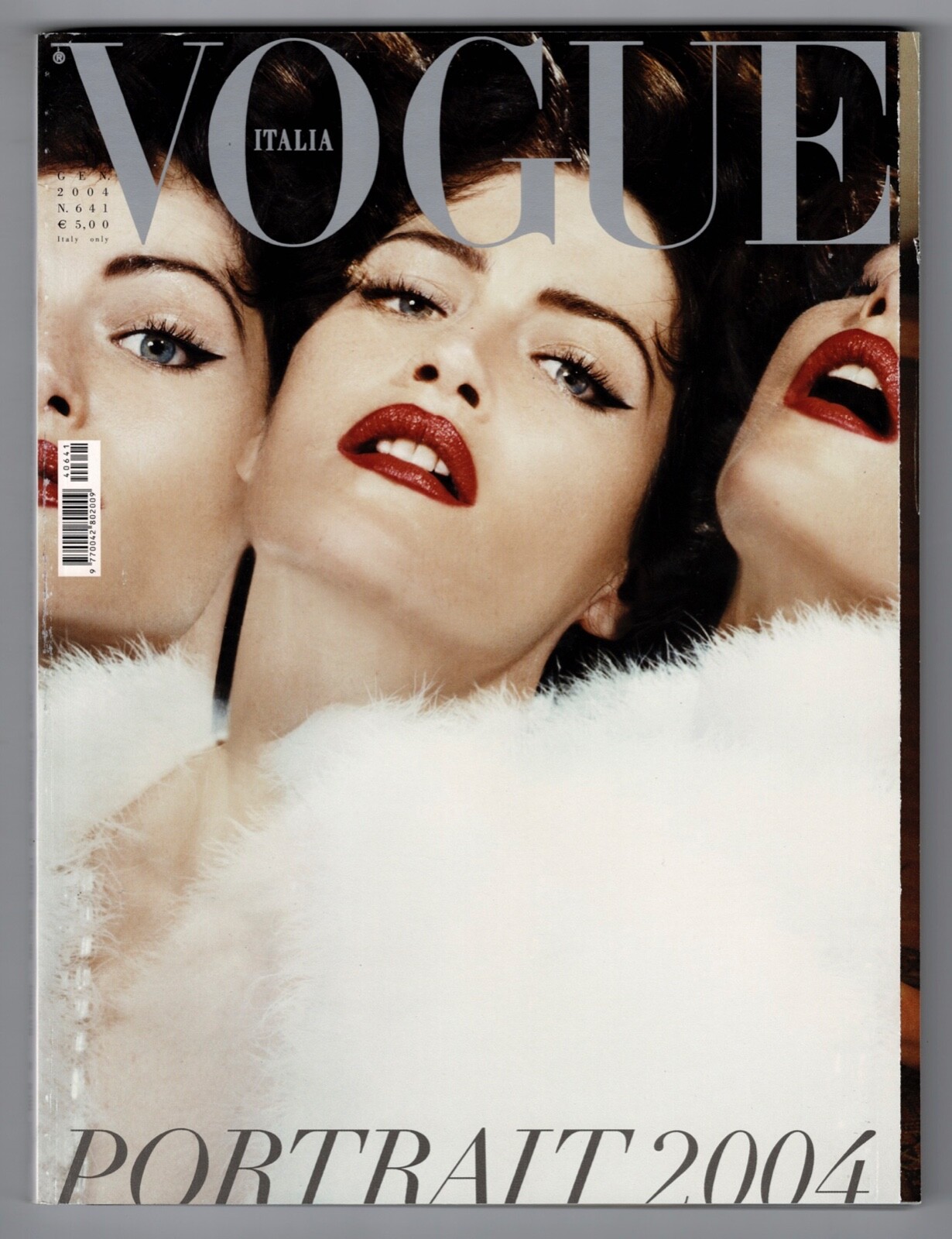 VOGUE ITALIA magazine 1/2004 STEVEN MEISEL new | eBay