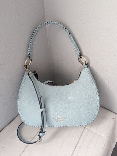 Kate Spade Leila Whipstitch Pebbled Leather Shoulder Bag Crossbody